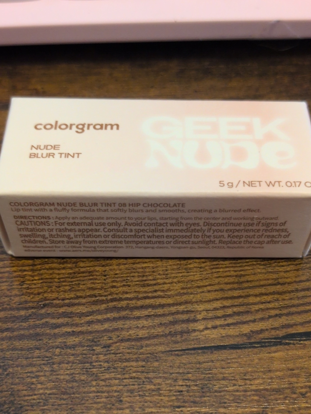Colorgram Nude Blur Tint - Hip Chocolate 08